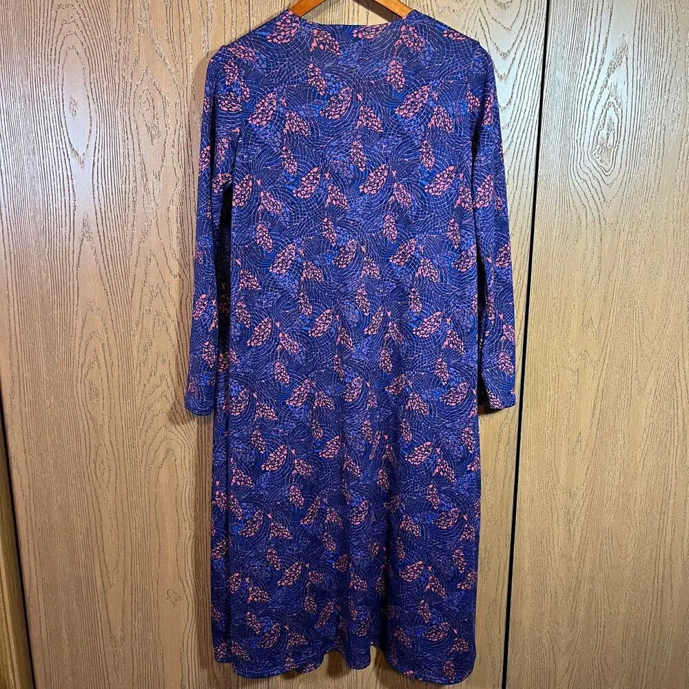 LuLaRoe Sarah Duster Cardigan Coverup Stretch Colorful Women Sz S USA Casual‎